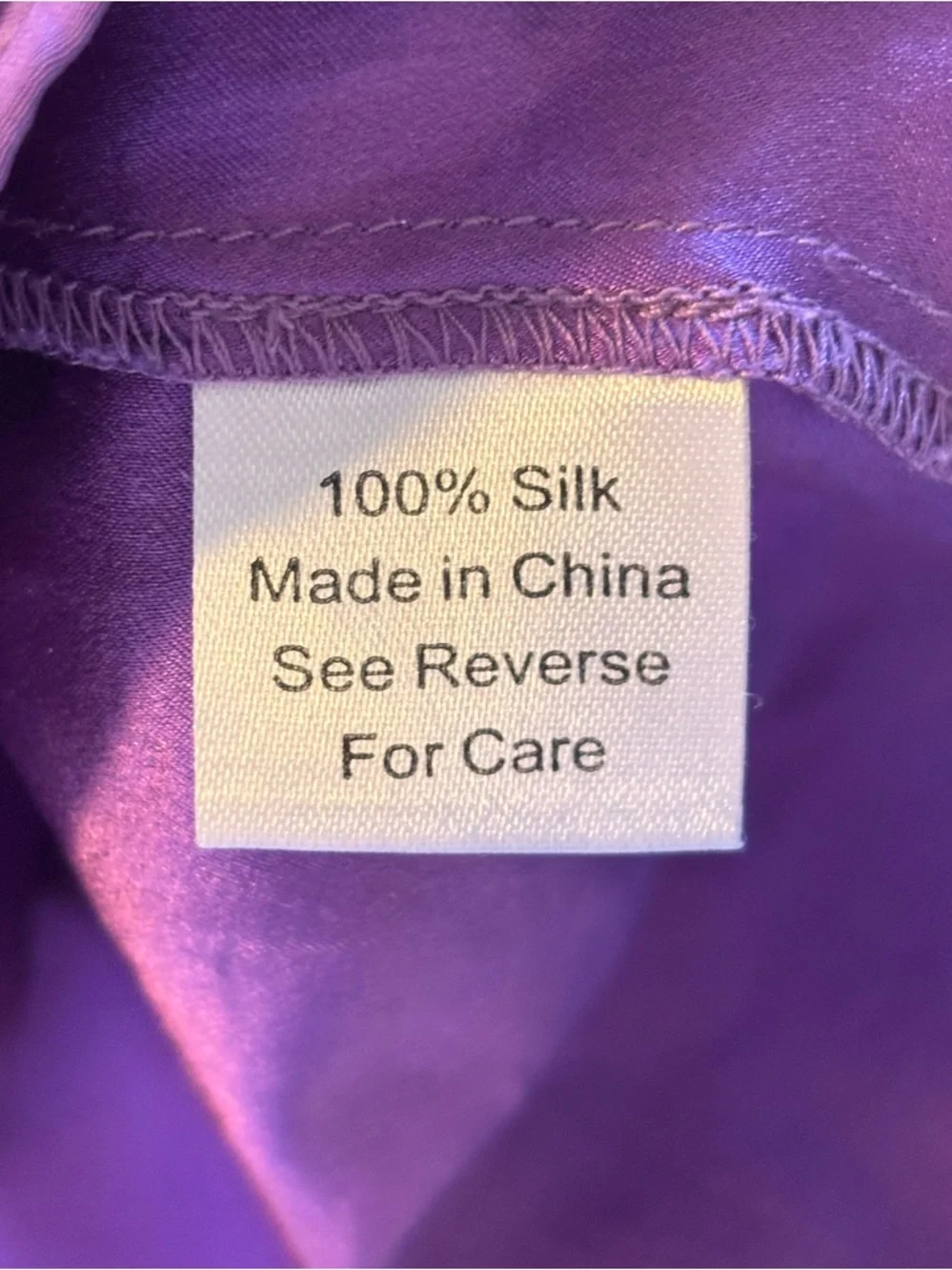 🌸 Parker 100% Silk Elastic Smoked Waist Purple Dress Size Medium
